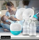 New Elebebe Bbt-1130 Double Electric Breast Pump Bpa Free Usb Charging Fd32
