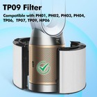 360 Glass Hepa Carbon Filter For Dyson Tp07 Hp07 Tp10 Hp10 Tp09 Hp09 Purifier