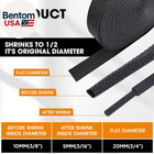 2 1 Ratio Automotive Heat Shrink Braided Sleeve  Cord Protector  Wear-resistant 