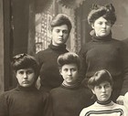 Very Early Vintage 1903 Hs Women s Basketball Team Photo  14  X 11    With Names