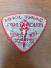 Saint John Police  Canada Shoulder Patch Obsolete Vintage