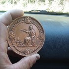 Philadelphia Centennial Exposition  1876  1877 Bronze Award Medal