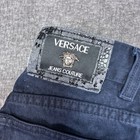 Vintage Versace Jeans Couture Jeans Dark Wash Women   s 24x27 Petite 90s Straight
