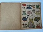Original Vintage 1940 s Playground Paper Dolls Uncut Samuel Lowe Co  Rare