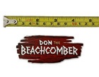 Don The Beachcomber - Driftwood Vinyl Sticker Decal- Vintage Style Tiki Hawaiian