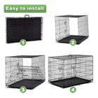 Xxl Large Dog Crate Kennel Extra Huge Folding Pet Wire Cage Giant Breed Size