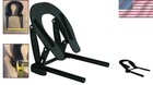 Customizable Black Face Cradle For Massage Therapy - Adjustable Positioning