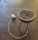 Vintage Lundby Dollhouse Rare Grill Charcoal Wired Untested Htf Mcm Mod 60   s