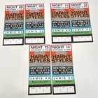 Harry Styles Nyc  Msg Exclusive Commemorative Ticket Night 8 9 11 12 13  14