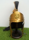 Medieval Knight Helmet Aching Roman Helmet  With Plume