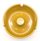 Vintage Olympia Beer Ashtray 1970 s Yellow 3 5  Washington
