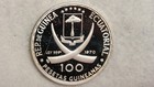 Rare 1970 Guinei  999 Silver 100 Pesetas Proof Coin With Display Sheath And Coa 