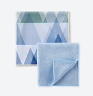 New Norwex Basic Package Blue Envirocloth Mountain Window Cloth - No Chemicals 