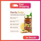 Fond 100  Grass-fed Beef Bone Broth  Organic Ginger   Cayenne  4-pack