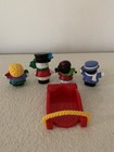 2004 Fisher Price Little People Tree Lighting Discovery Park Replacement Figures
