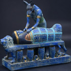 Rare Ancient Egyptian Antiquities Anubis Statue God Of Mummification Egypt Bc