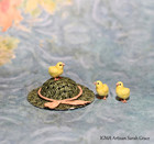 Ooak Realistic Dollhouse Miniature 1 12 Easter Chicks igma Artisan Bird Animal