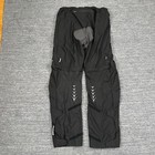 Gore Bike Wear Windstopper Membrane Convertible Tech Pants Men Medium Black