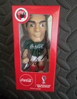 Raul Jimenez  Cabezon Coca Cola Qatar Firmado