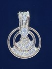 Custom Diamond And 14k Gold Pendant 