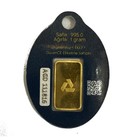 Agabullion 1 G  995 Fine Gold Bar 1 Gram - Keychain In Assay Card