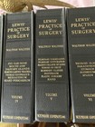 Rare Lot 20 Vintage Medical Books     Complete Lewis    Practice Of Surgery Surgical