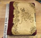 Antique Celluloid Victorian Photo Album  Emptycdv Photo Photograph Cabinet Cards
