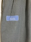 Nwt Joseph Lawrence 4 Pocket Chef Uniform Pants Black White Checked Small Baggy