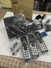 Panasonic Cordless Phone Bluetooth Answering Machine Kx-tgf975b 3 Handset Read 