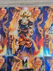 Dragon Ball Super Thick Ccg Sr Rare 10 Card Lot Gold Foil Jiren  Cell  Goku   