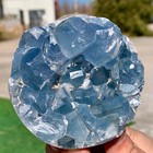 1 23lb  Natural Blue Celestite Geode Quartzcrystal Mineral Specimen Healing