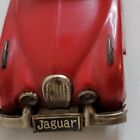 Vintage 1960s Jaguar Coupe Xk Hardtop Tin Car Toy - Red Great Condition