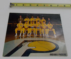 Vintage 1970-71 Indiana Pacers Team Photo W  Mel Daniels Autograph