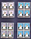Uae Sharjah 1971 6th Annive  Of Ruler s Accessions Sheikh Khalid Set Of 8 Block
