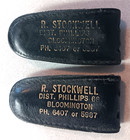 Rare 1940 s Phillips  66 Stockwell Oil Co  Bloomington  Indiana Keychain Holder