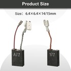 Carbon Brush Replacement For Diamond Drilling Tools 2 Pcs Compatible Dd160 Dd200