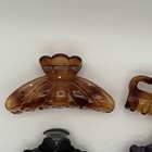 Vtg To Modern Hair Claw Clip Lot Of 19 Large Medium Small