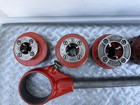 Ridgid 12r 1 2  - 2  Pipe Threading Threader 6 Die Set  L  k  3