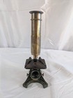 1890s Antique Brass James Queen   Co  Universal Household Microscope