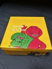 1993 Vintage Barney Slippers Youth Children Size 7  Plush