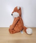 Jellycat London Medium 12  Bashful Fox Cub Orange White Stuffed Plush Animal