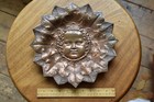 Wine  Rare Stunning Antique Art Nouveau Bachus dionysios grapes Bronze Wall Art