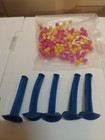  see Pics  Vintage 1990s Toy Guns pistols Lot Rubber Darts  Plastic Discs balls