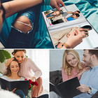 Photo Album 8x10  8x10 Photo Album Book Holds 68 Photos  Art Portfolio Binder Fo