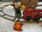 Vintage Lionel Walt Disney  1100 Mickey Mouse Wind Up Hand Car W  Tracks And Box