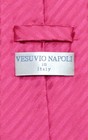 Vesuvio Napoli Necktie Red Violet Striped Vertical Stripes Design Mens Neck Tie