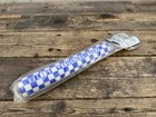 California Lite Handlebar Pad Blue Checkered 