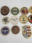 Lot Of 17 Vintage Beer Coasters Heineken Miller Lite Belgian German Bar Pub