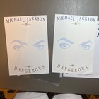 Vintage Michael Jackson Stationary Paper Rare Set Of 3 Read