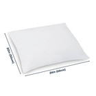 Serta Cooling Gel Memory Foam Pillows 2 Pack Standard Queen Bed Set Support
